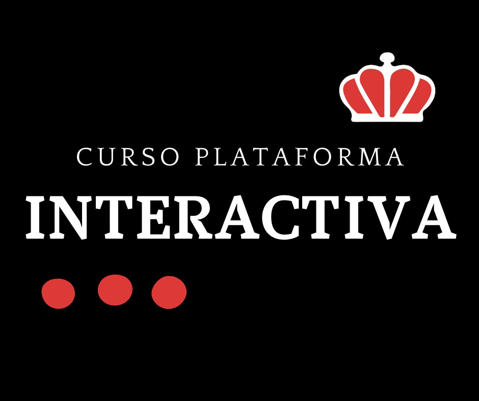 Curso plataforma interactiva Título Curso